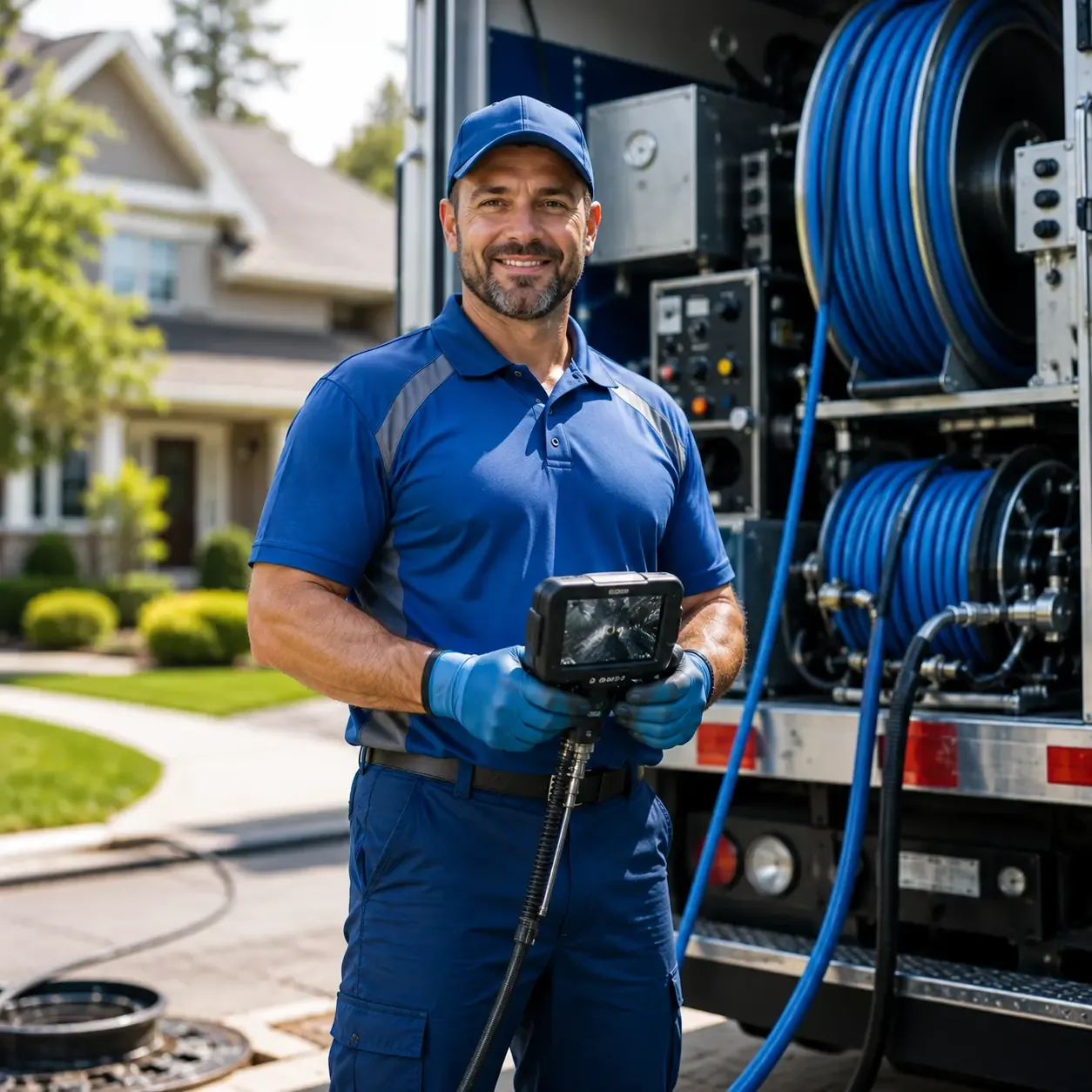 Local outdoor drain cleaning specialists in Winterport, ME